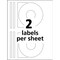 Avery CD Labels, Laser, 100/PK, White 100PK AVE5698 - alternate 4